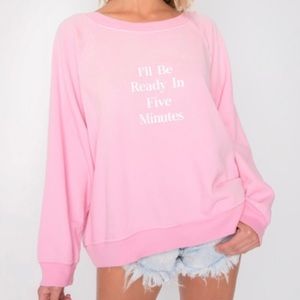 Wildfox Sweatshirt EUC size M